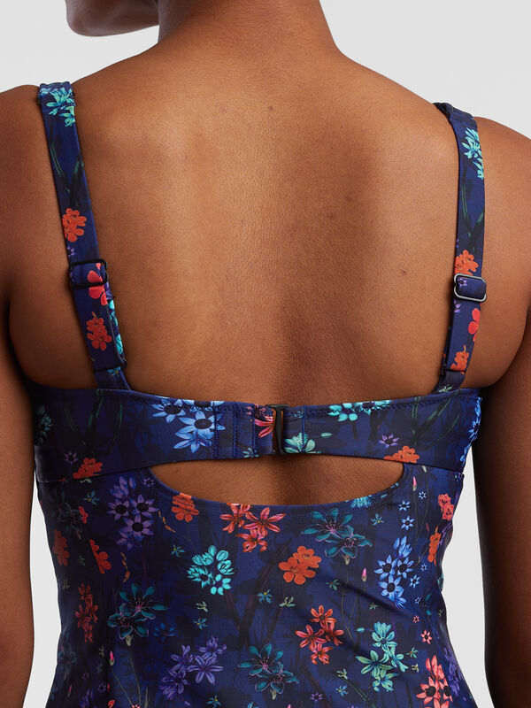 Bodacious 2.0 Underwire Tankini Top - Starlight Garden, , original