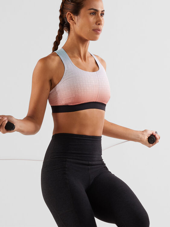 Racerback Sports Bra: Plume CD