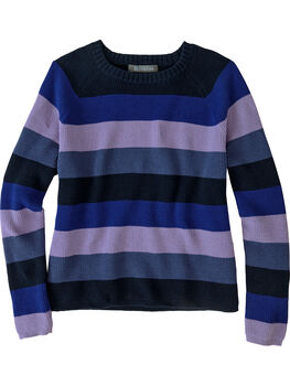 Offsite Synergy Crew Neck Sweater - Striped