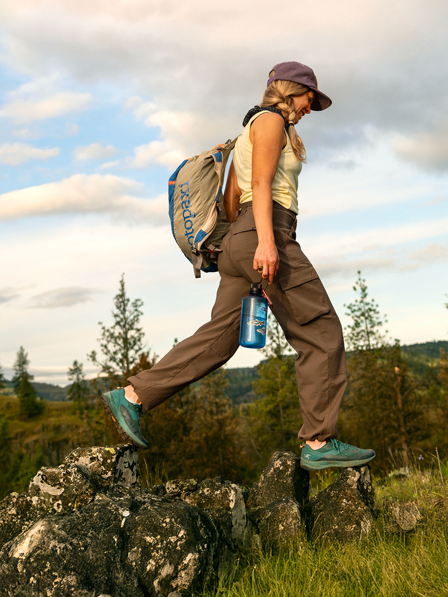 Alta Cargo Hiking Pants, , model