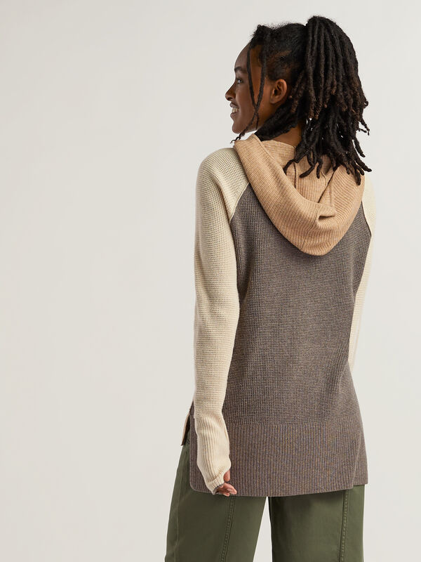 Saltbox Waffle Tunic Sweater, , original