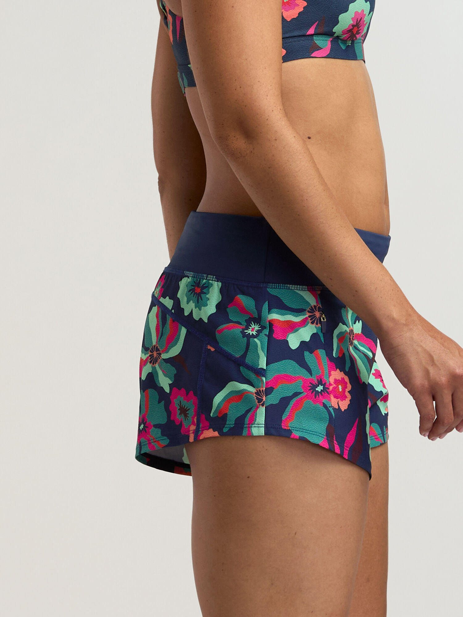 Wahine Swim Shorts - Molokai Blueberry Print, , original