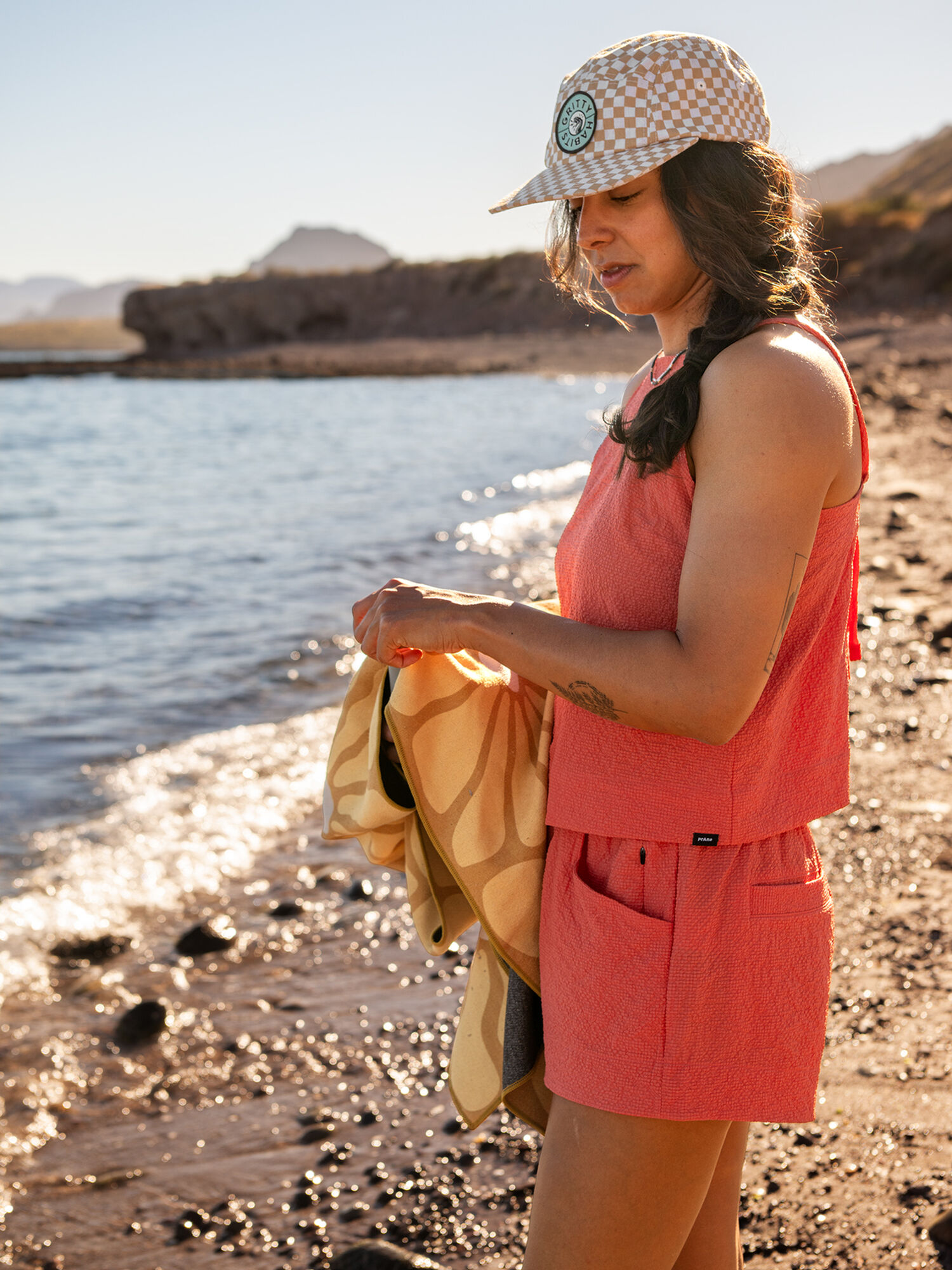 Coastal Sol Tank Top, , model