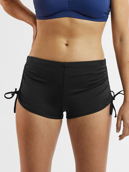 Boyshort Adjustable Bikini Bottom: Image 1