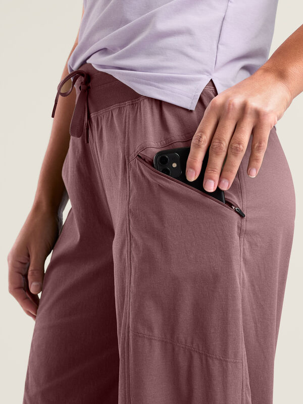 Evergreen Wide Leg Hiking Pants, , original