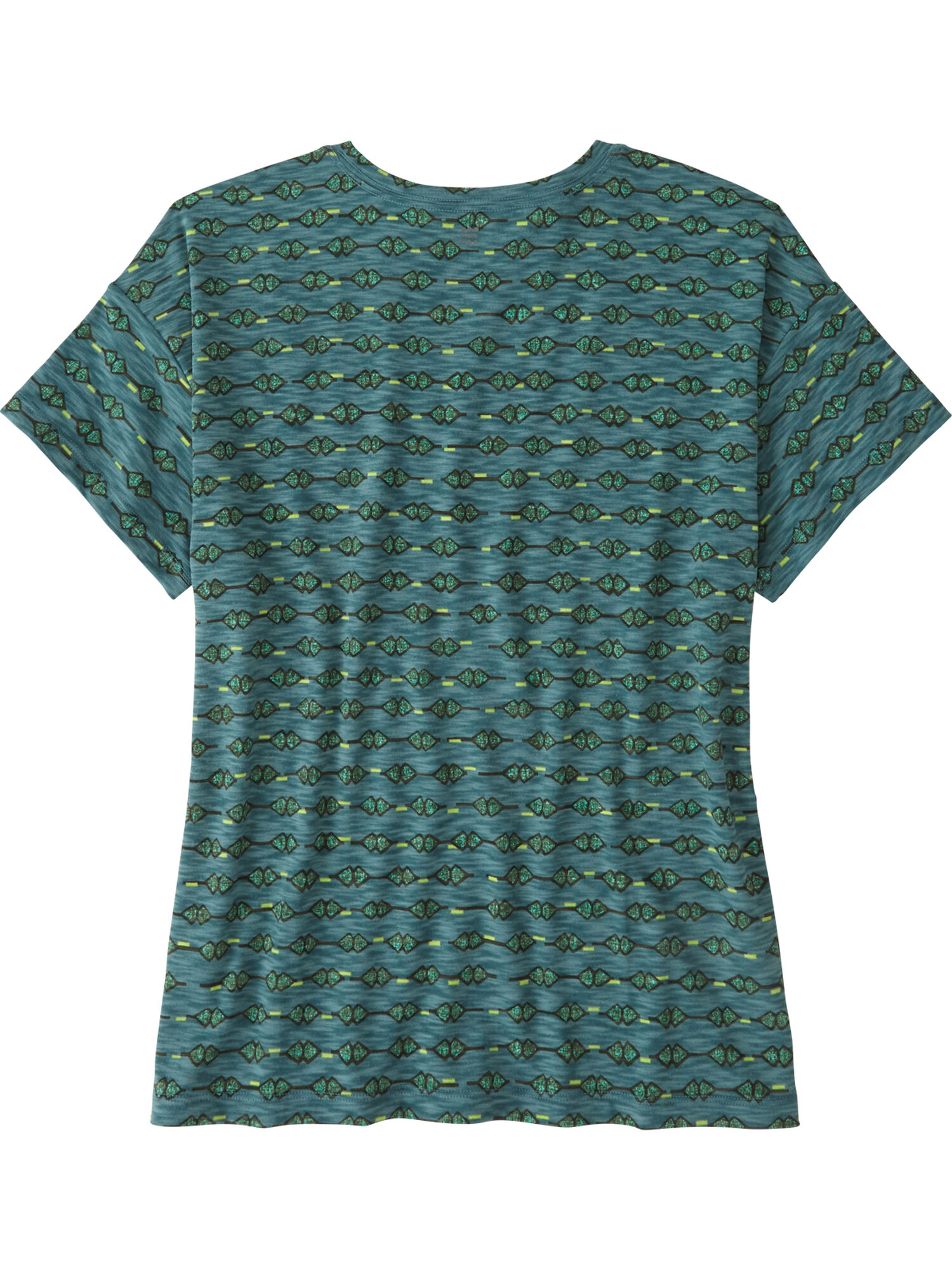 Women's Tee Shirt: Ravine - Triangular Notes