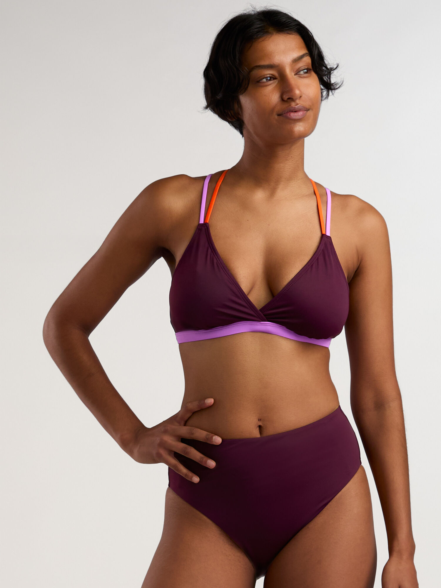 Impossible Bikini Top - Colorblock, , original