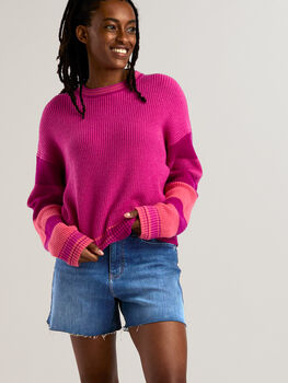 Big Sur Crew Neck Sweater &ndash; Women&rsquo;s Merino Blend Pullover