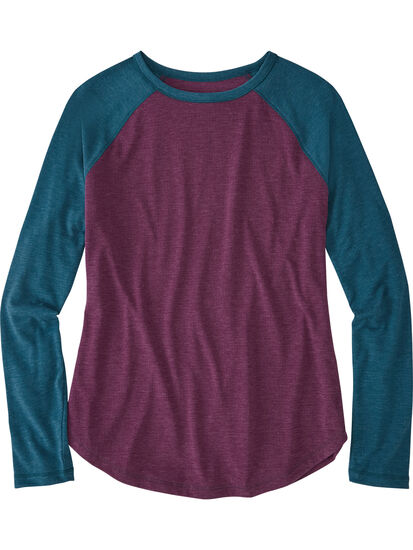 Notton™ Long Sleeve Baseball Tee, , original
