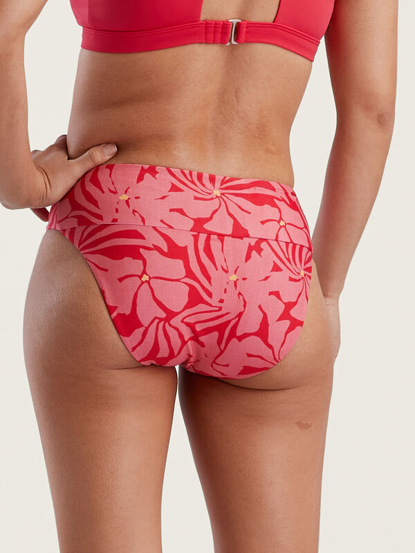 Left Coast Bikini Bottom - Rambutan, , original