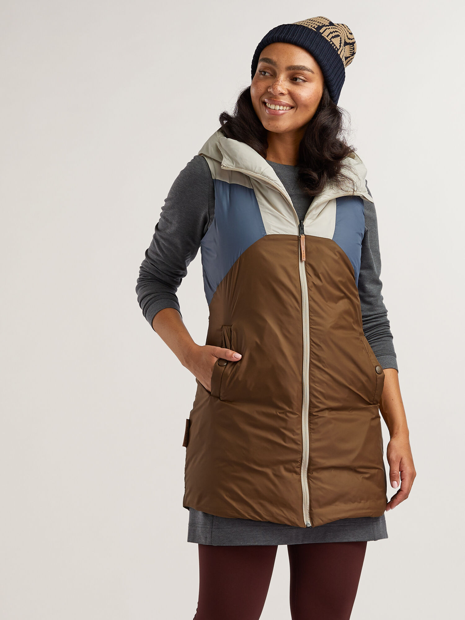 Fortuitous Insulated Long Vest, , original