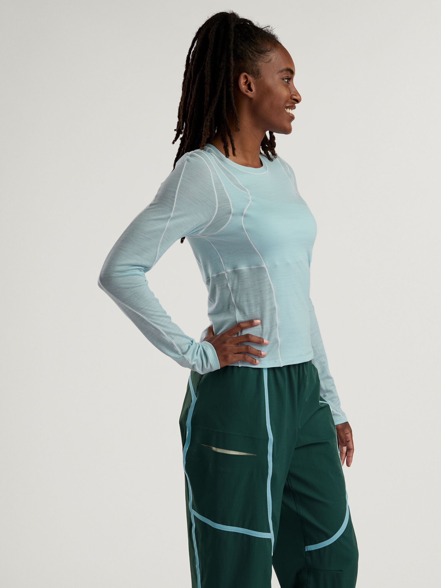 Everform Long Sleeve Top, , original