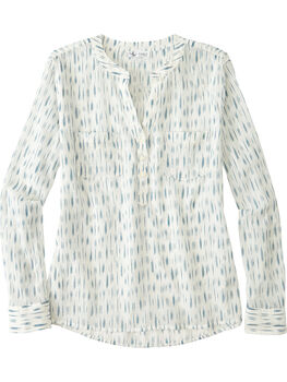 Moorea Gauze Long Sleeve Top
