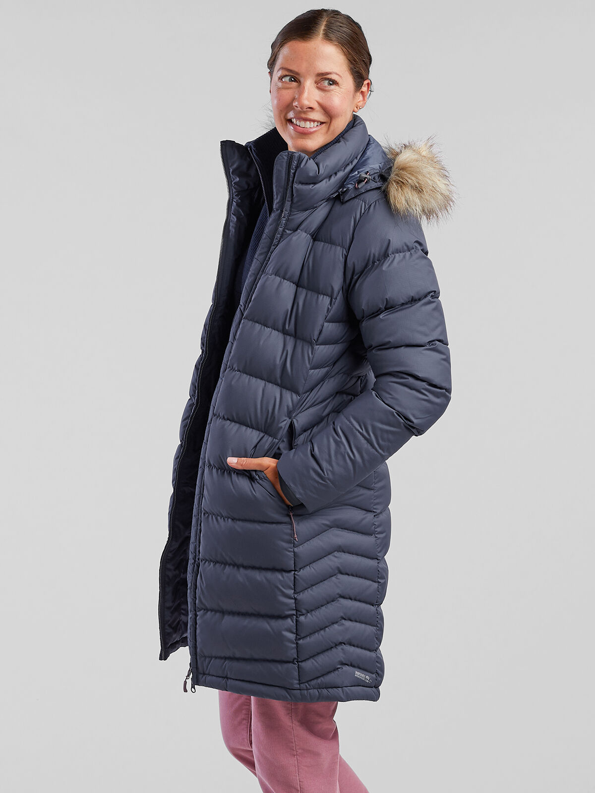 Long Puffer Jacket Business Class Parka Title Nine