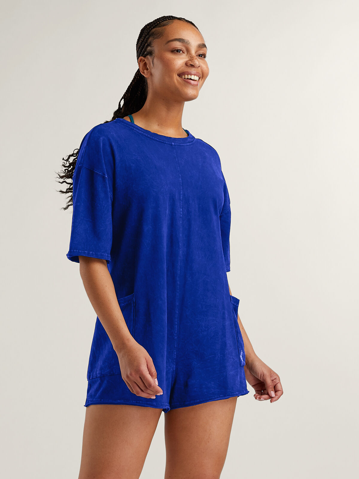 Free People Movement Hot Shot Tee Romper | Title Nine