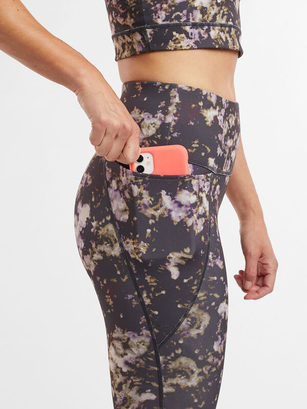Mad Dash Reversible Crop Tights - Napili/Poipu, , original