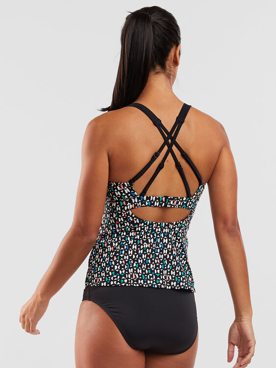 Metis Underwire Tankini Top - Wild Waves, , original