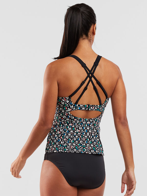 Metis Underwire Tankini Top - Wild Waves, , original