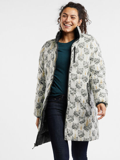 Two Fly Reversible Puffer Jacket: Image 6