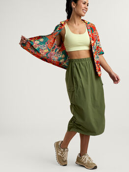 Cargo Midi Skirt: Carry-On