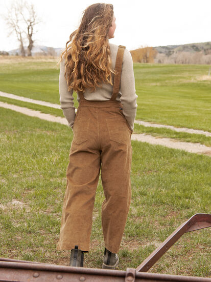 Shop Talk Corduroy Overalls, , model
