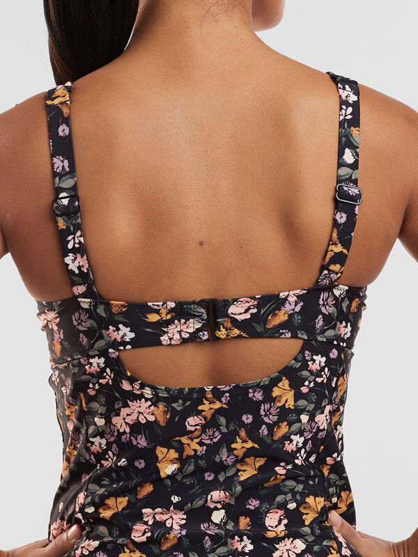 Bodacious 2.0 Underwire Tankini Top - English Garden, , original