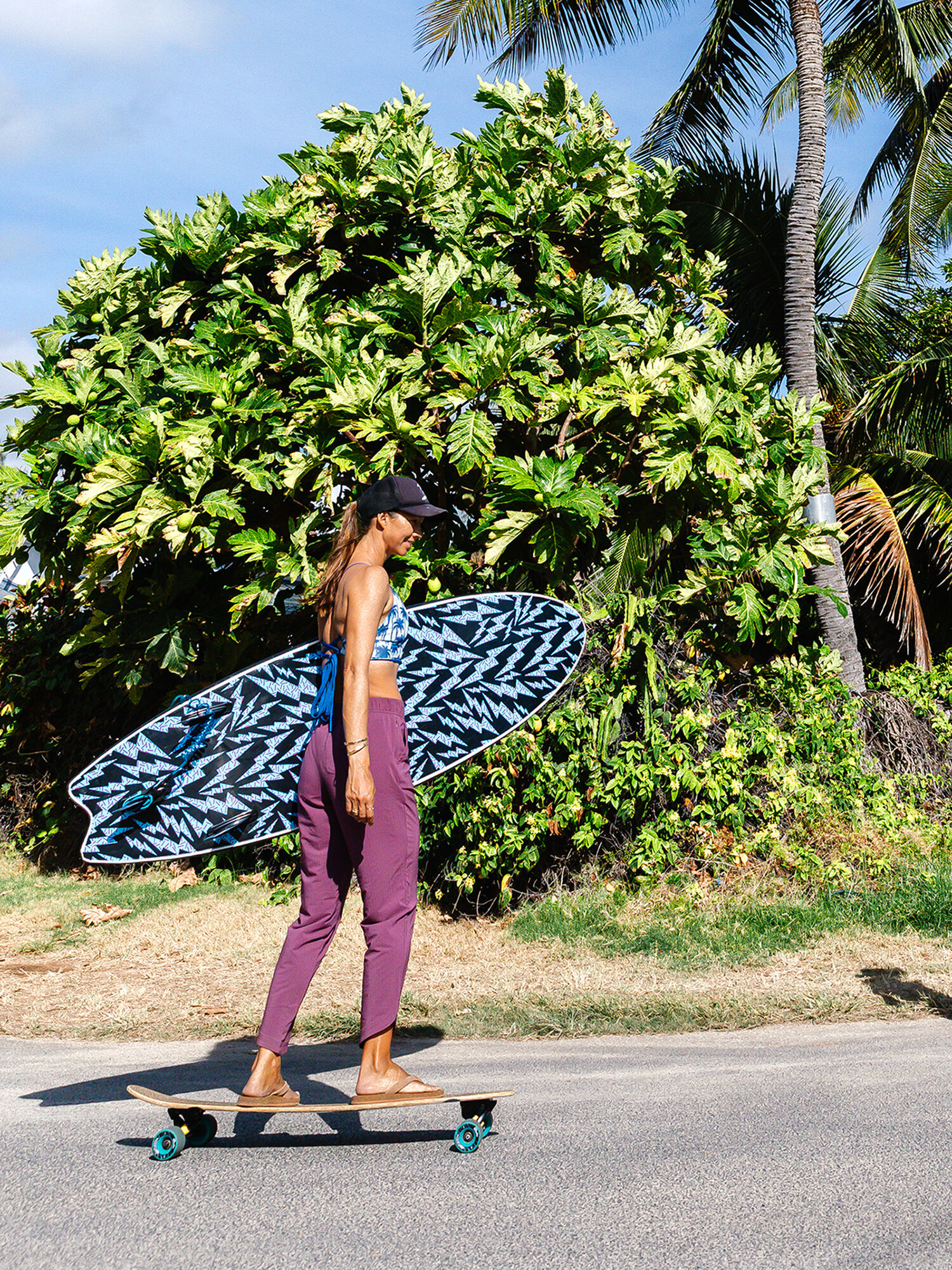 Slaycation Straight Leg Pants - Petite, , model