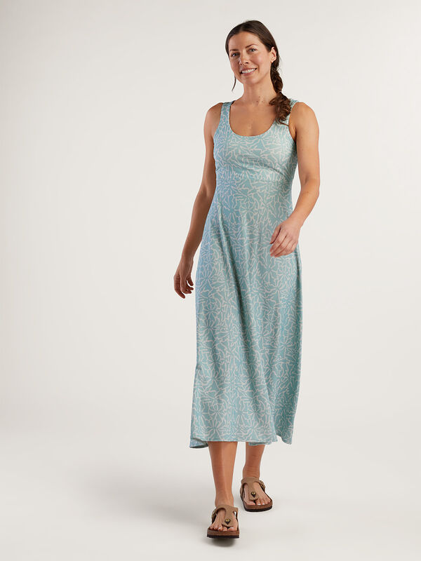 Liberty Twist Midi Dress, Saltwater Boogie Bloom Print, original