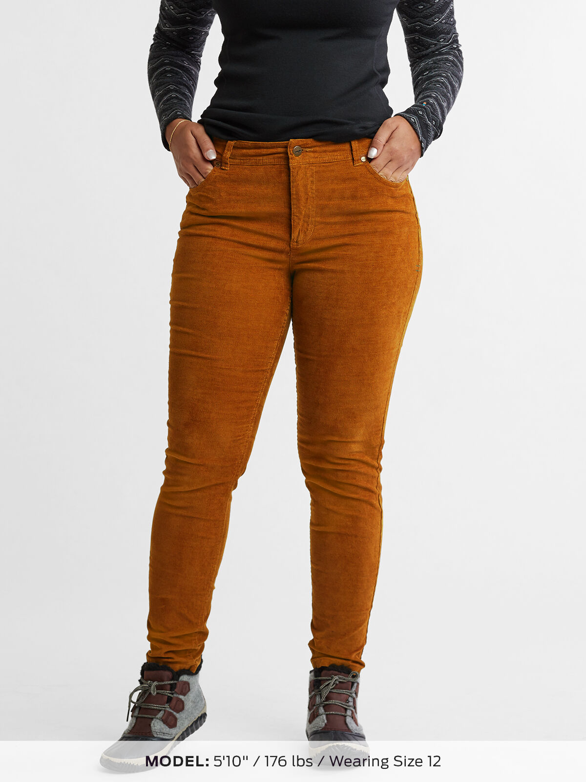 Corduroy Skinny Pants 