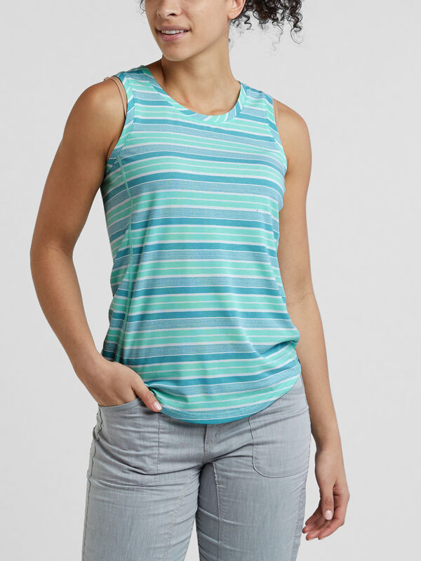 Vibe Tank Top - Rugby Stripe, , original