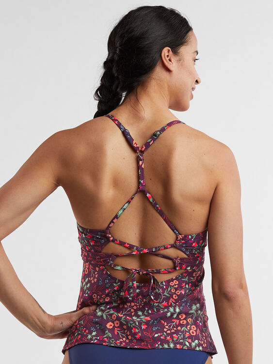 Tidal Rave Underwire Tankini Top - Floral Frenzy, , original