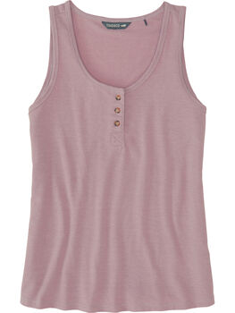 Terra Henley Tank Top - Solid