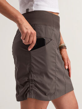 Prana Hiking Skort: Evergreen