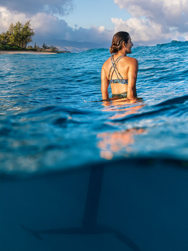 Kaika Bikini Top &ndash; Minimal UPF 50 Swim Top