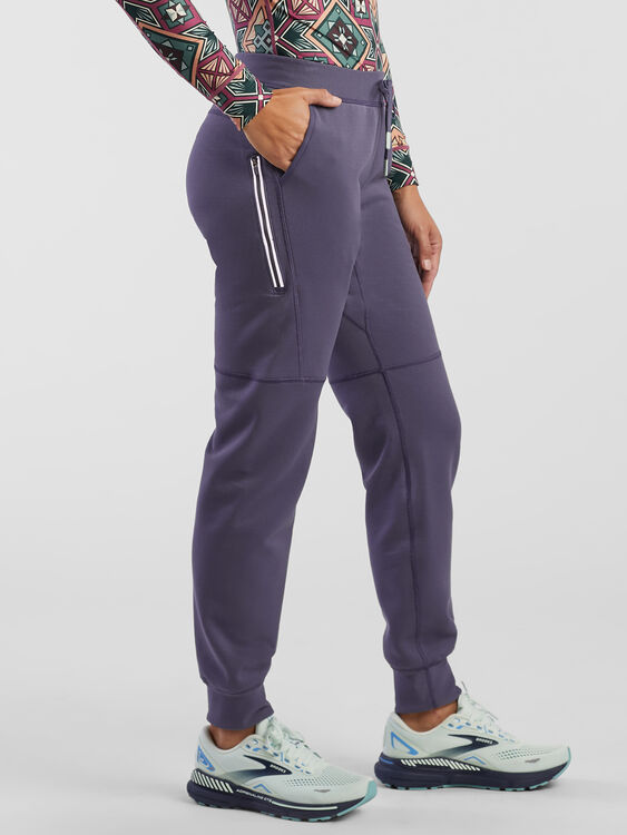 Fleece Jogger Pants for Women: Alpine Air | Title Nine