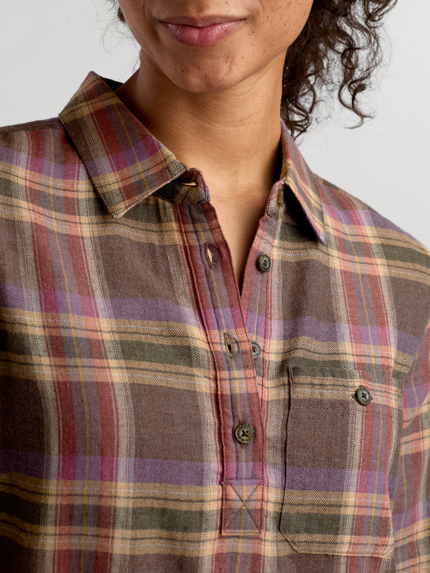 Plaiditude Long Sleeve Dress, , original