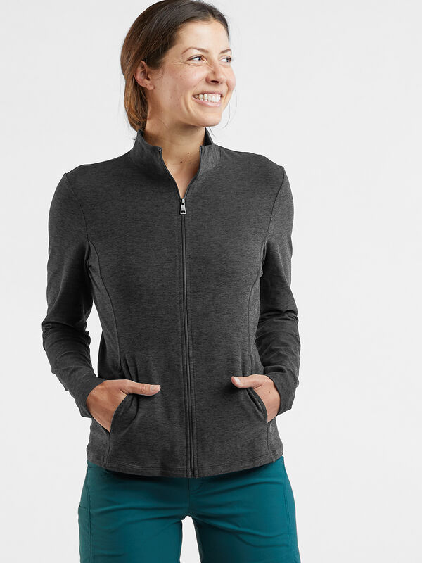 RDB Mock Neck Jacket, , model