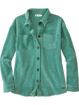Hudson Stretch Cord Shacket