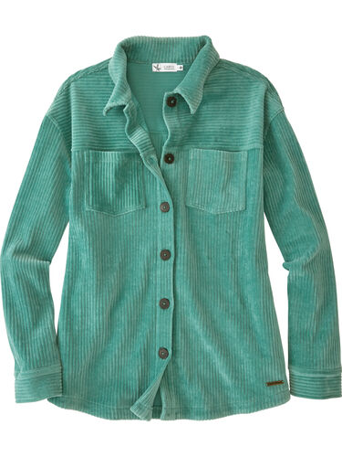 Hudson Stretch Cord Shacket