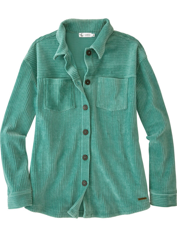 Hudson Stretch Cord Shacket, , original