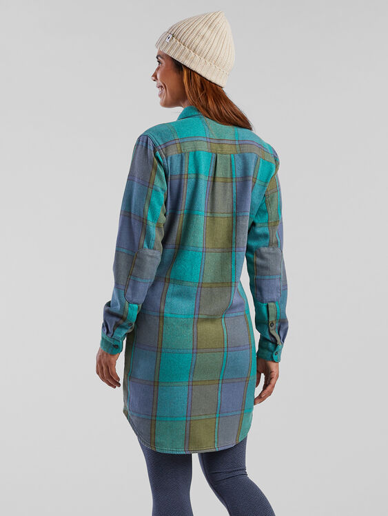 Plaiditude Heavyweight Flannel Shirtdress, , original