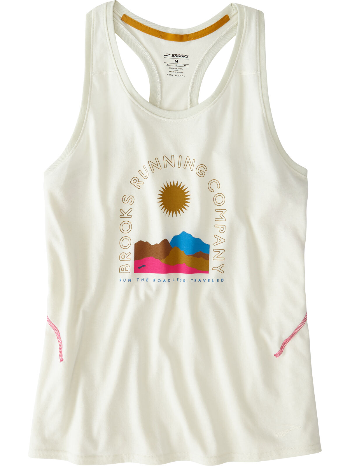Brooks running vest womens gold deals