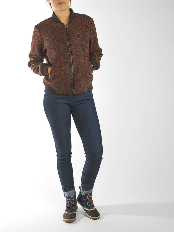 Second Wave Fleece Bomber Jacket, , original