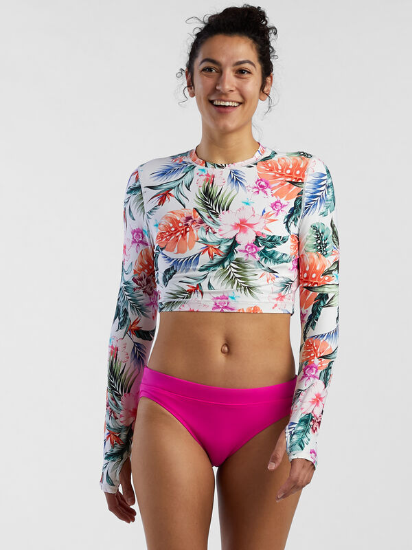 Blocker Cropped Rashguard - Hawaiian Terrace, , original