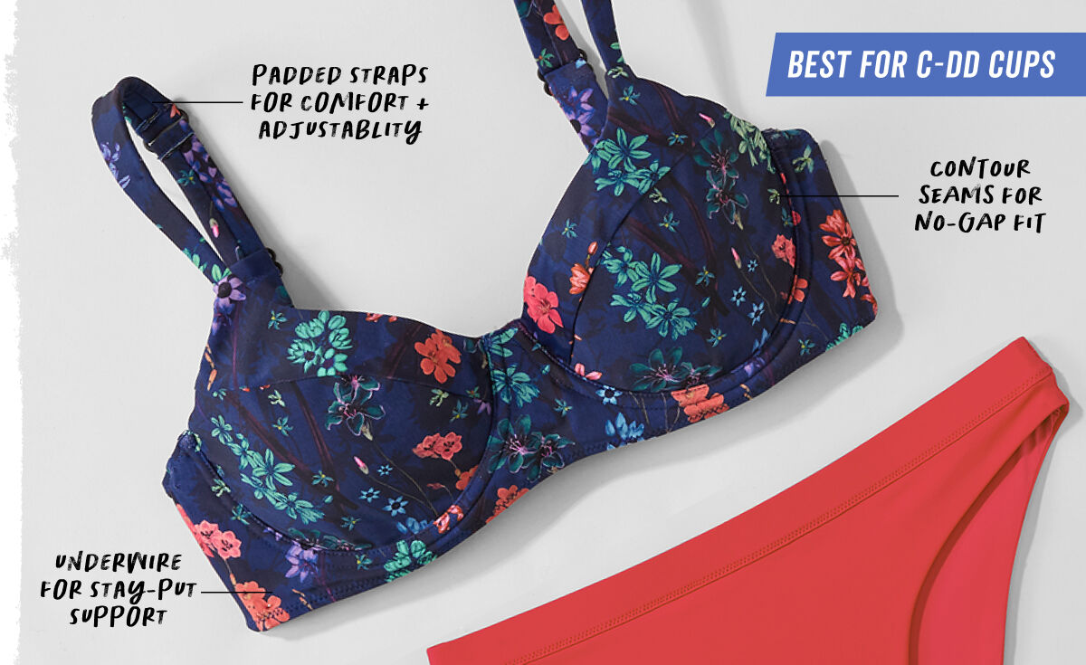 Underwire Tankini Top: Bodacious - Solid