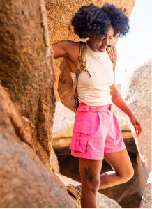 shop women&rsquo;s athletic pants and shorts