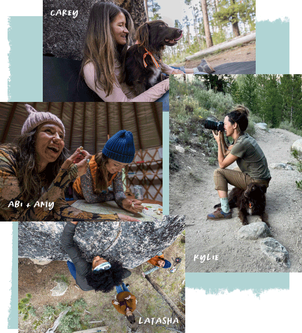 the faces of adventure