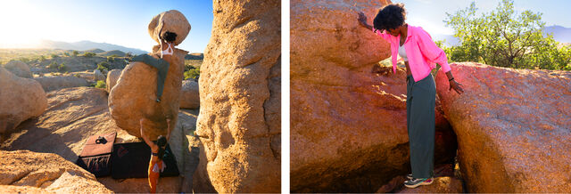 Wide Leg Hiking Pants