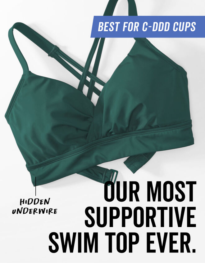 Supportive swim tops clearance