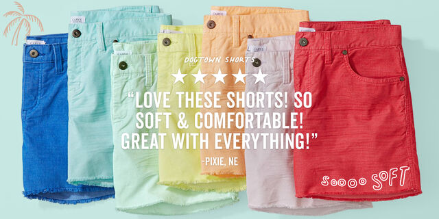 shop women&rsquo;s athletic shorts